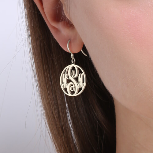 Monogram Earrings